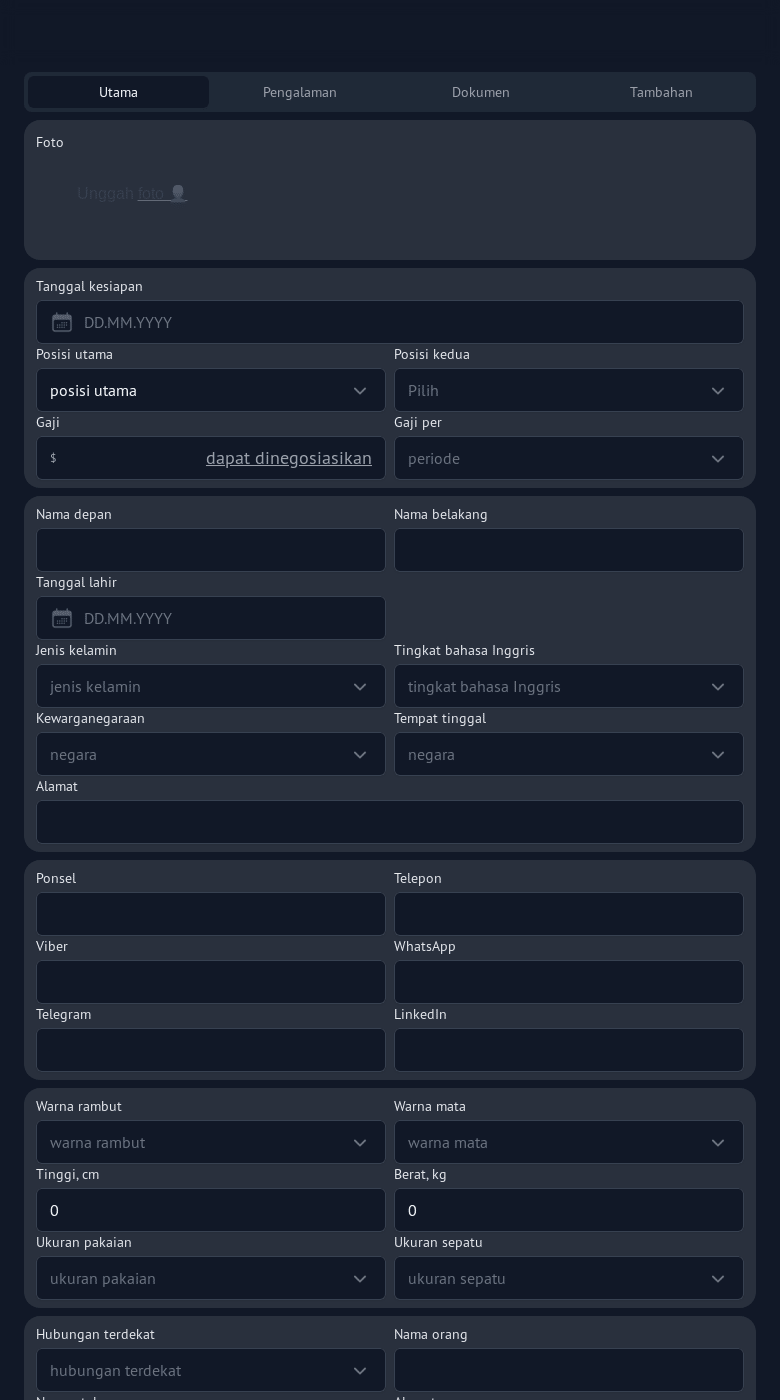 Word atau formulir online