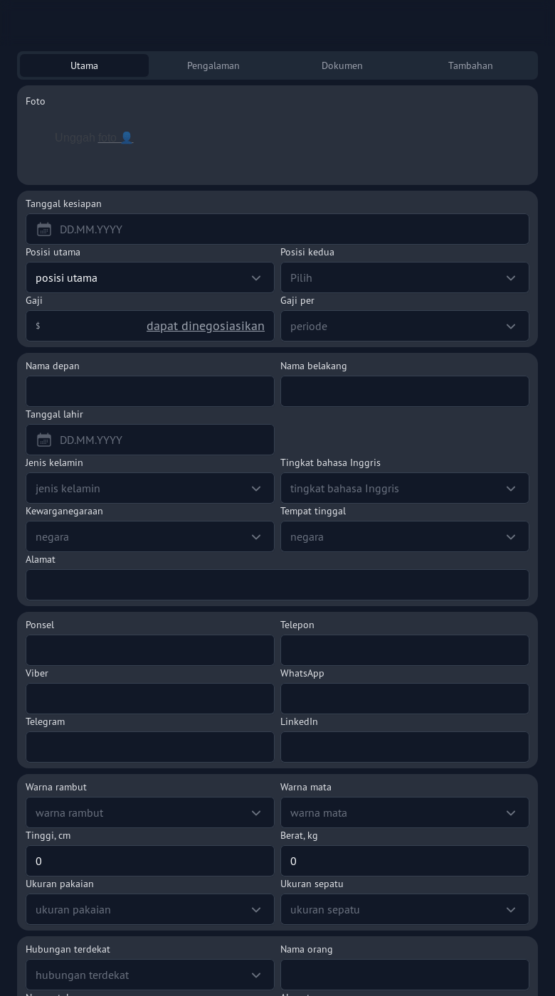 Word atau formulir online