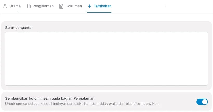 Daftar dokumen
