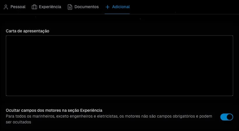 Lista de documentos