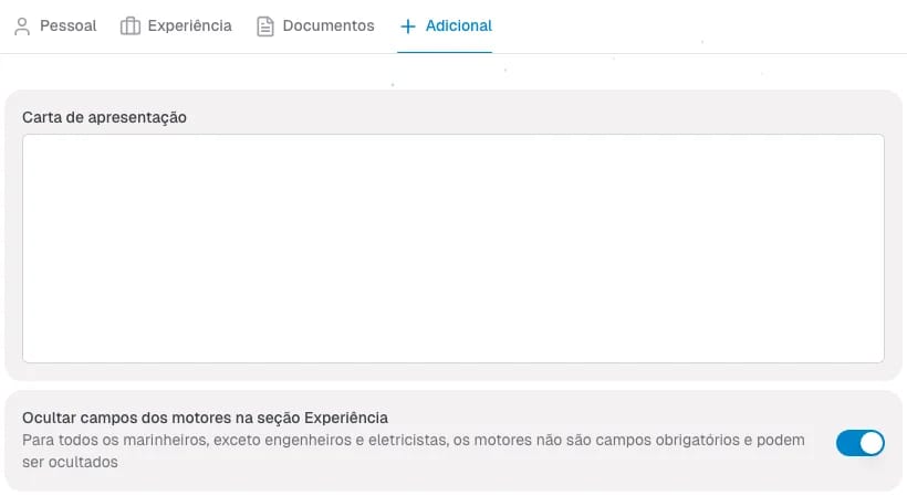 Lista de documentos