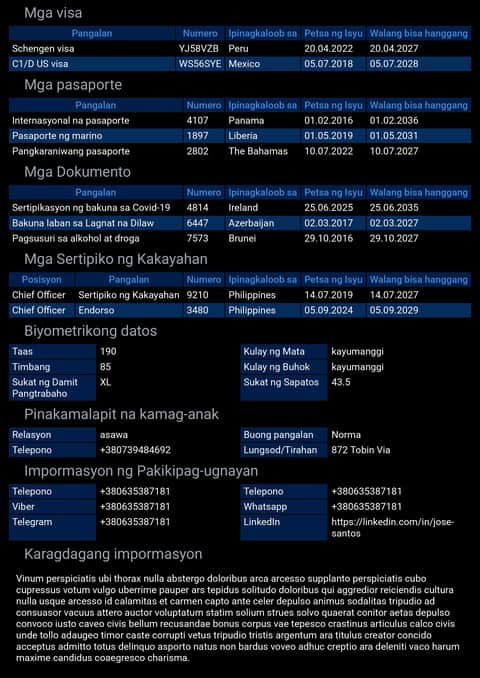 Marino Form sa mobile