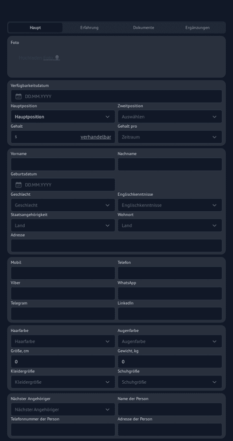 Formular oder Online Word oder Online-Formular