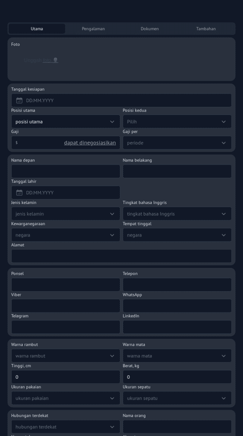 Formulir atau online Word atau formulir online